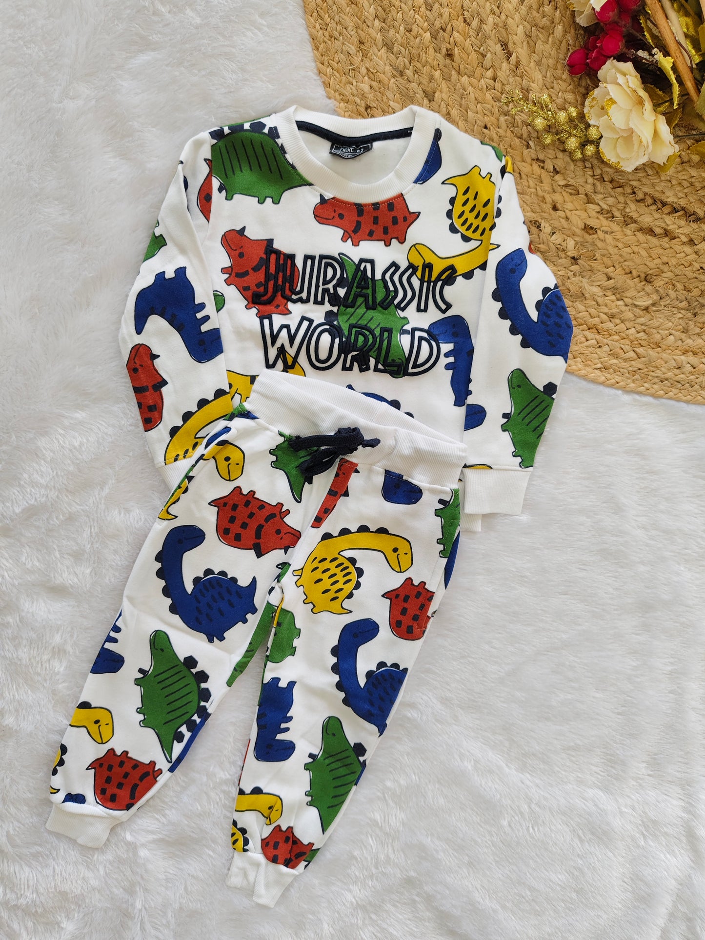 Tiger jurrasic world print cord sets