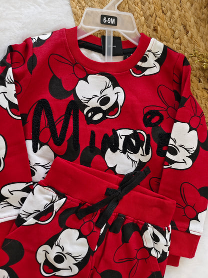 Bear mickey minnie cordsets