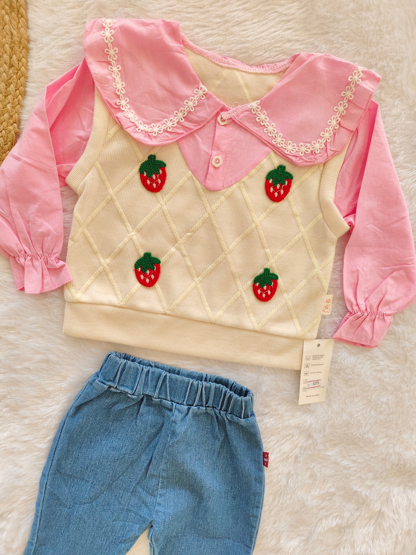 Strawberry and Elsa cord sets