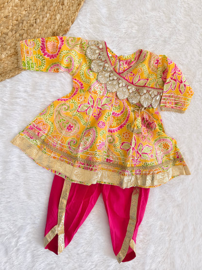 Sunshine Phulkari set
