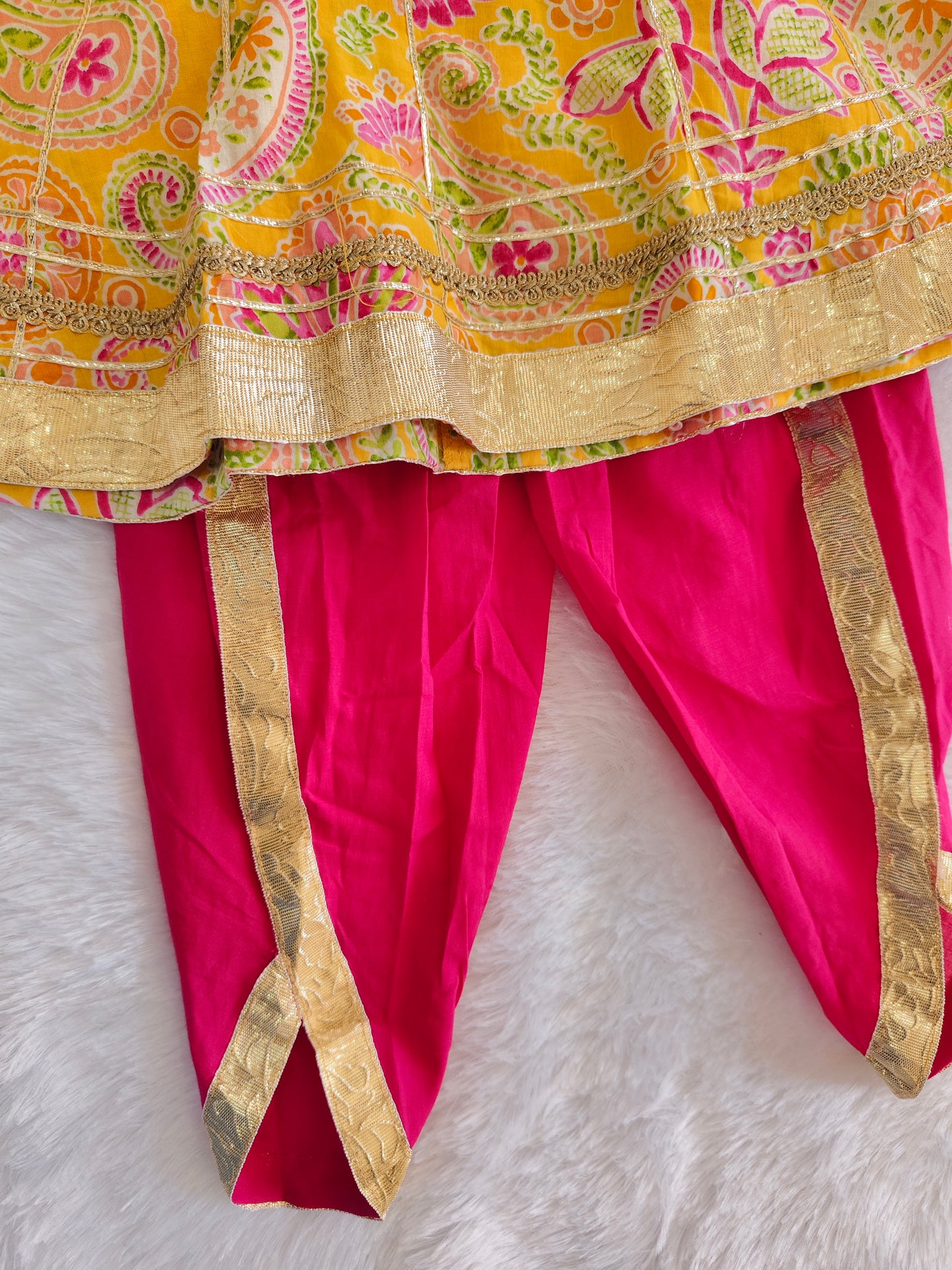 Sunshine Phulkari set