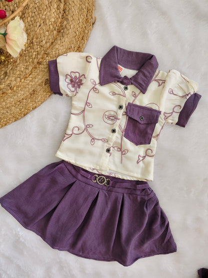 Bloom and berry outfit