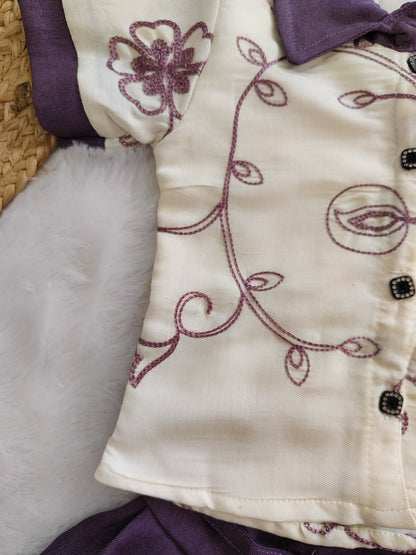 Bloom and berry outfit