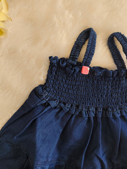 Denim frock