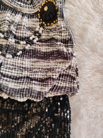Pearl pop party dress