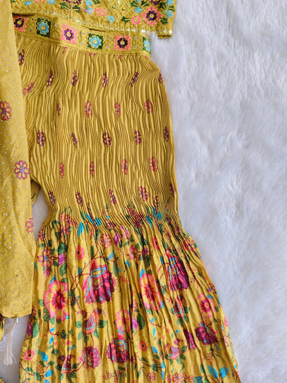 Amber blossom dress