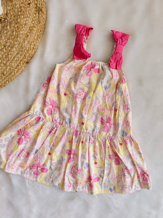 Pink bloom frock