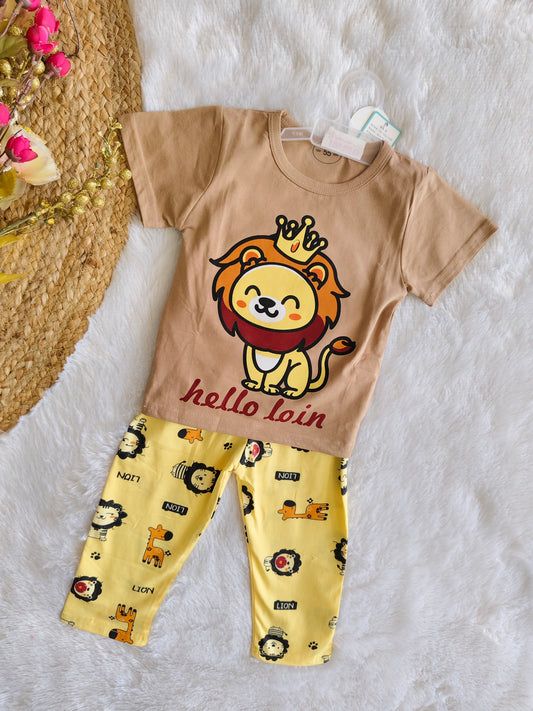 Lion unicorn and cherry Cordset