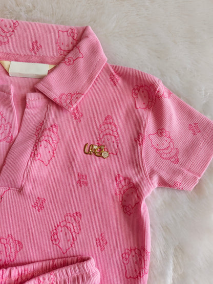 Heart and kitty summer set