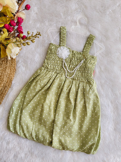 Polka dot frock