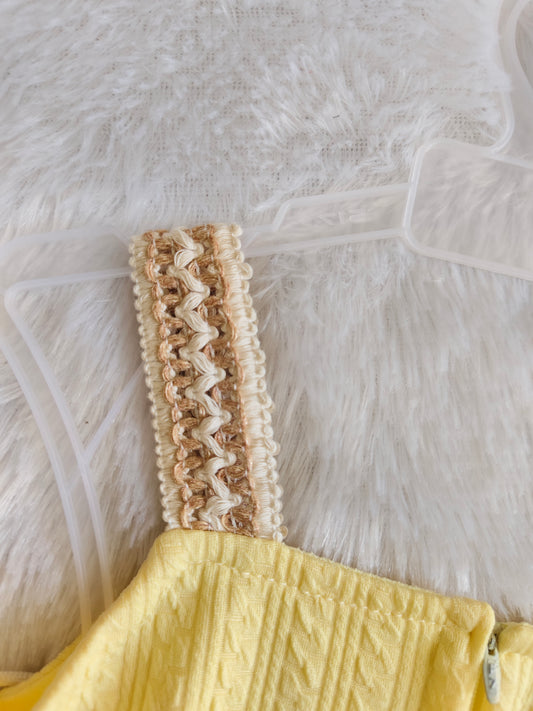 Sunshine frock with sling bag