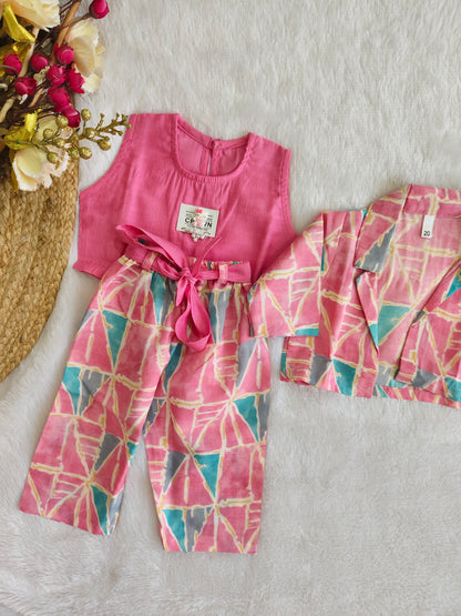 Pink candy splash cord set