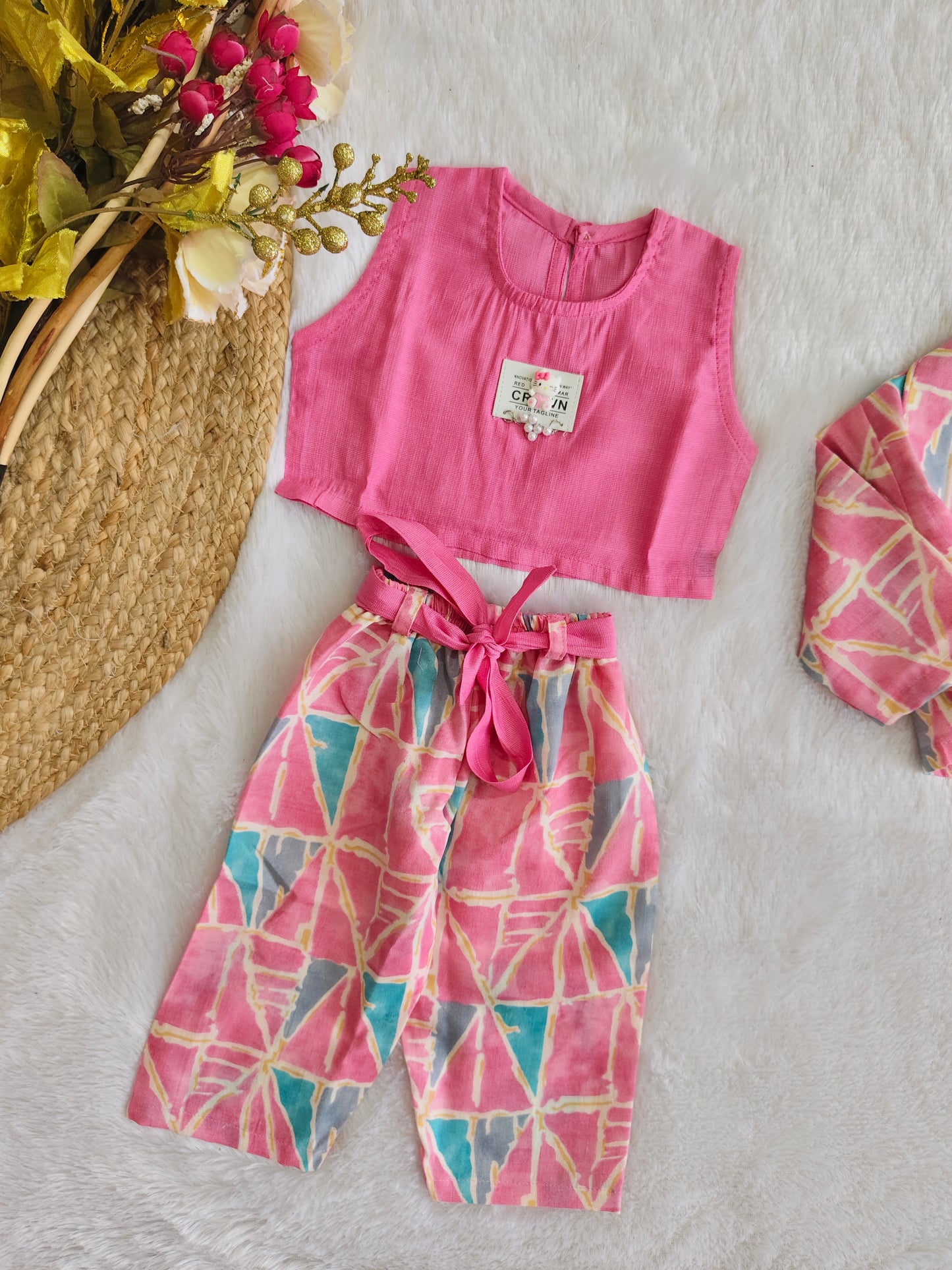 Pink candy splash cord set