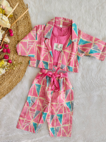 Pink candy splash cord set