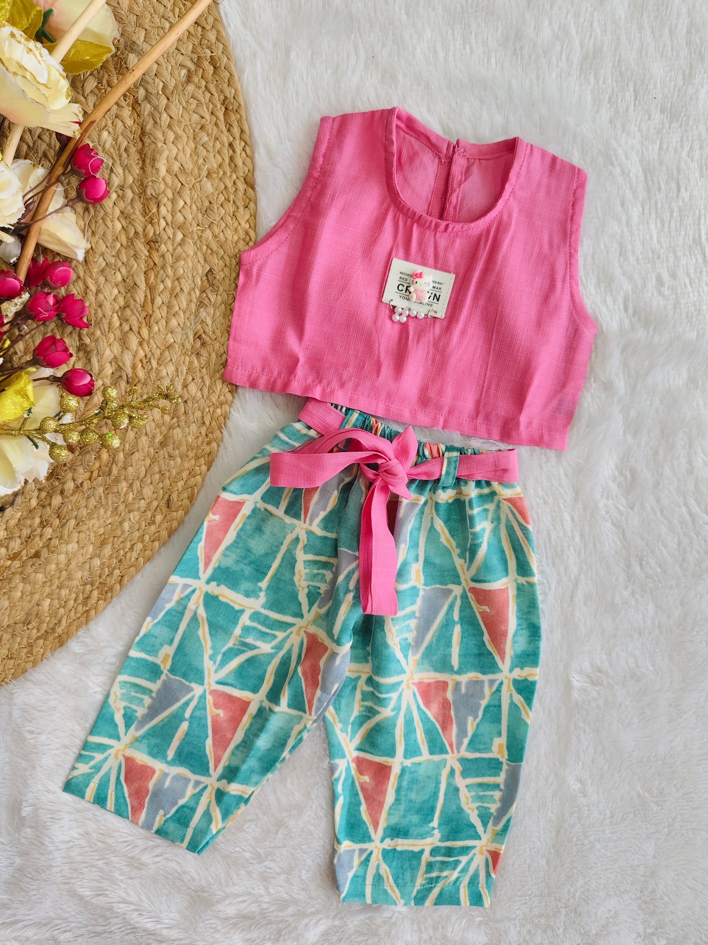 Pink candy splash cord set