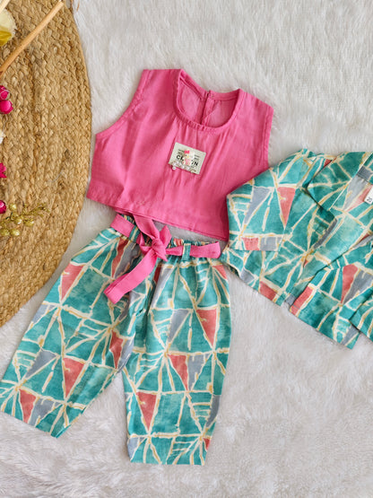 Pink candy splash cord set