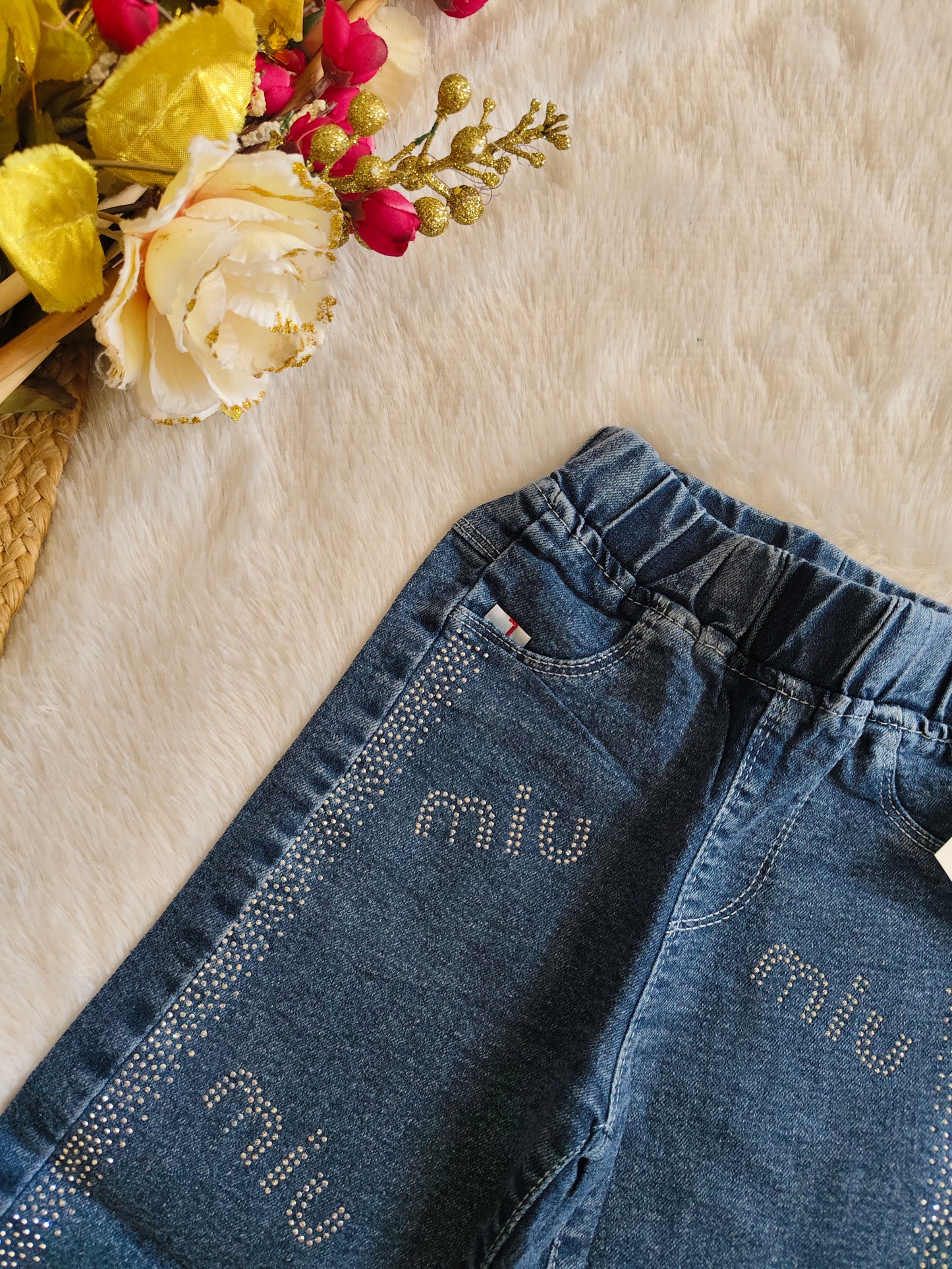Shimmer Denim jeans