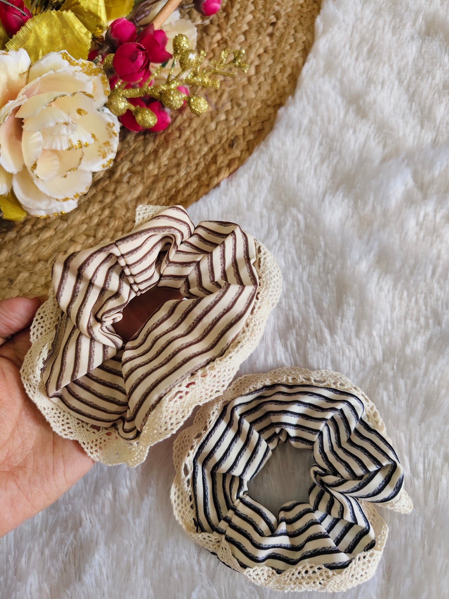 Ruffles band set of two