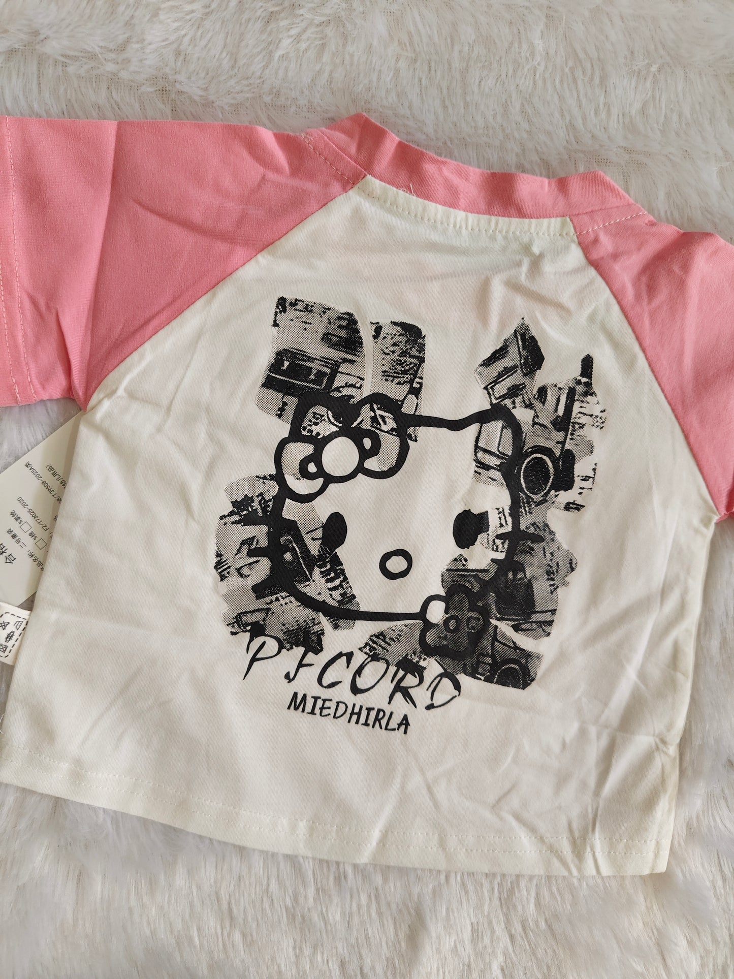 Hello kitty breeze denim set pink