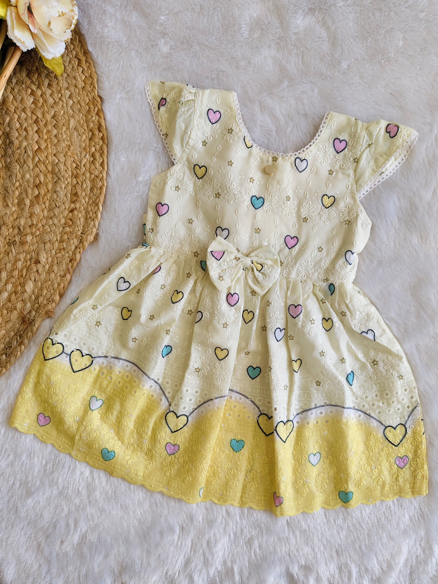 Golden Glow Heart Frock