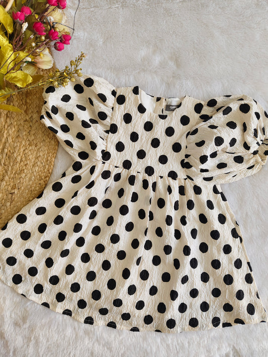 Polka dot frock