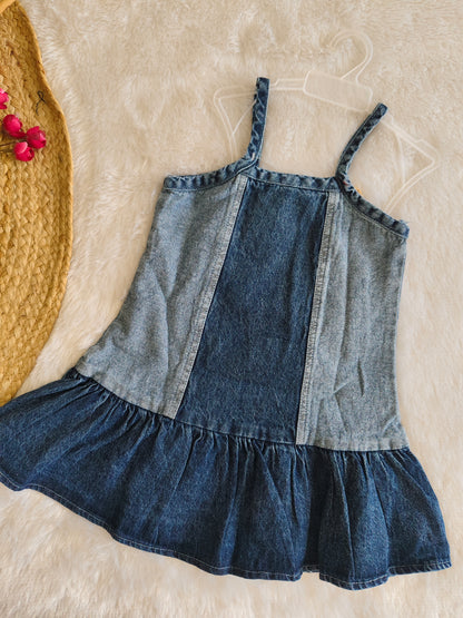 Denim Daisy Dress