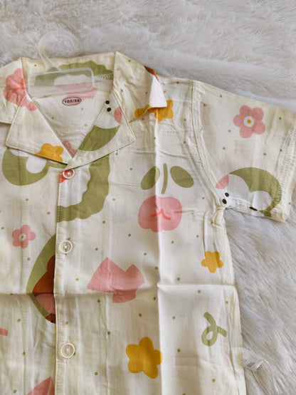 Peachy Bloom Nightsuit