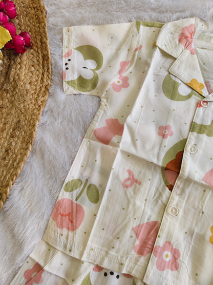 Peachy Bloom Nightsuit