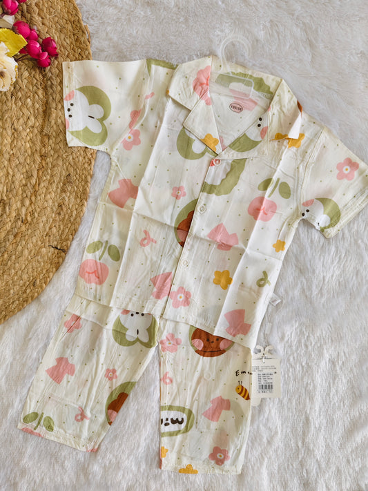 Peachy Bloom Nightsuit