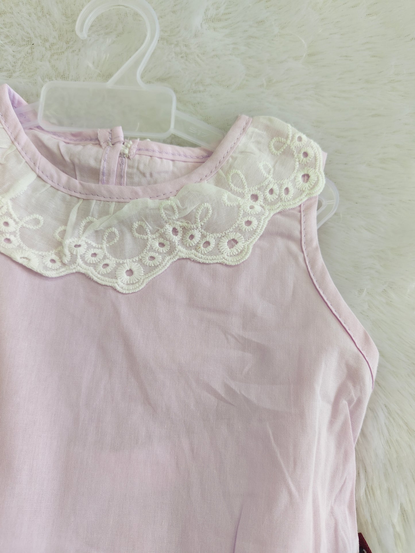 Lavender Lace Co-ord (Ankle length pants)