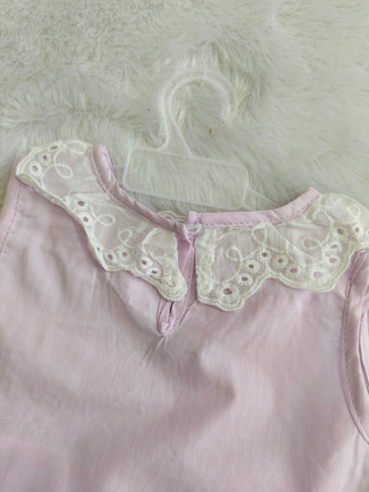 Lavender Lace Co-ord (Ankle length pants)