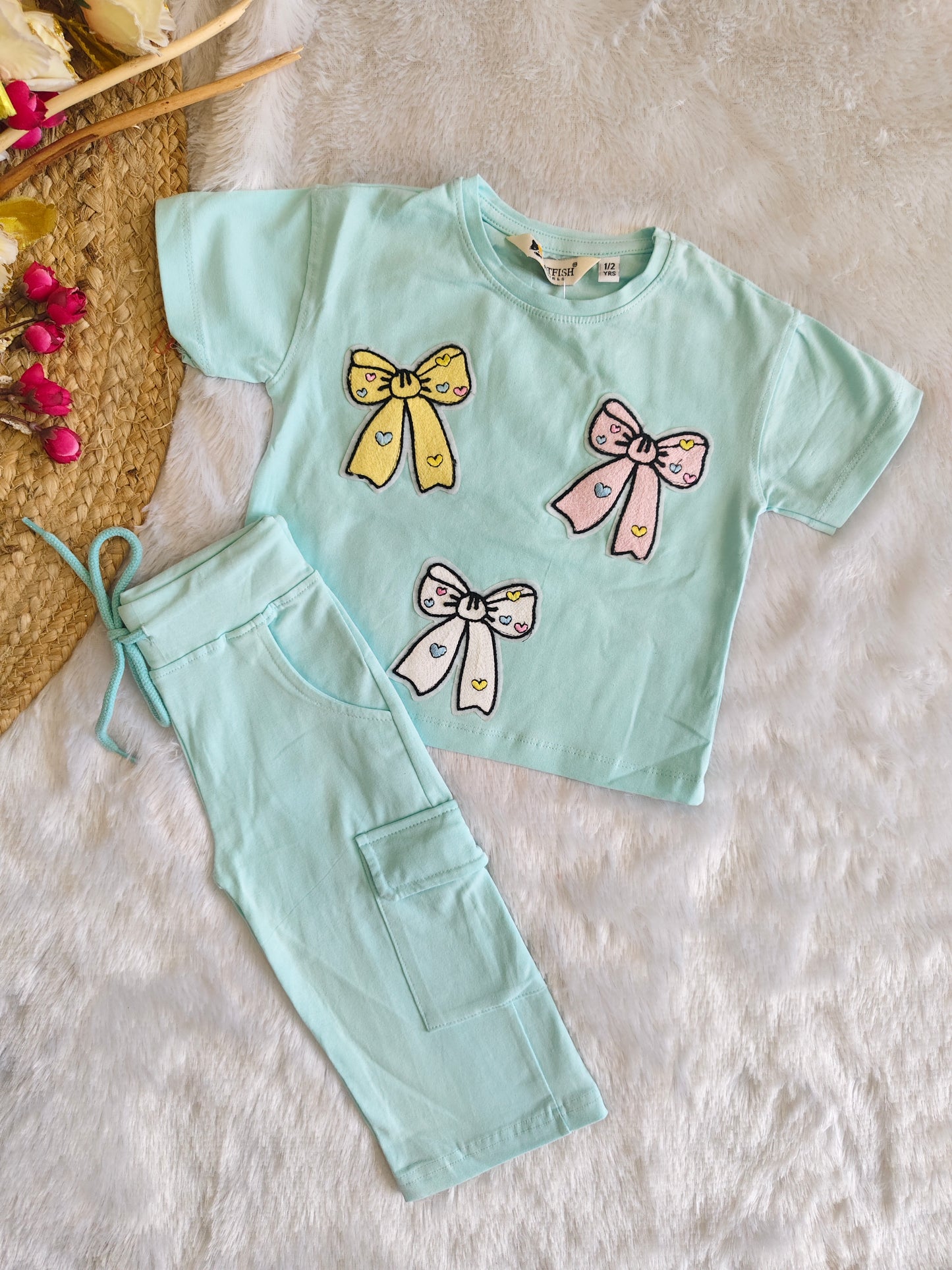 Minty Bow Bliss Set