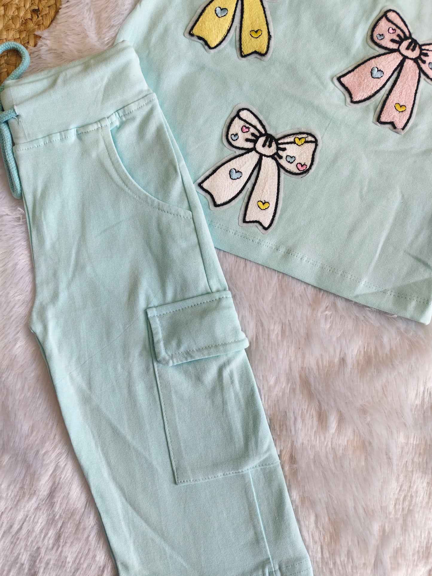 Minty Bow Bliss Set