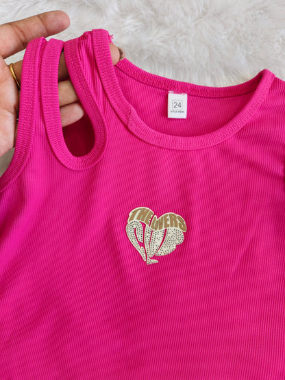 Sparkle & Strap Tank top