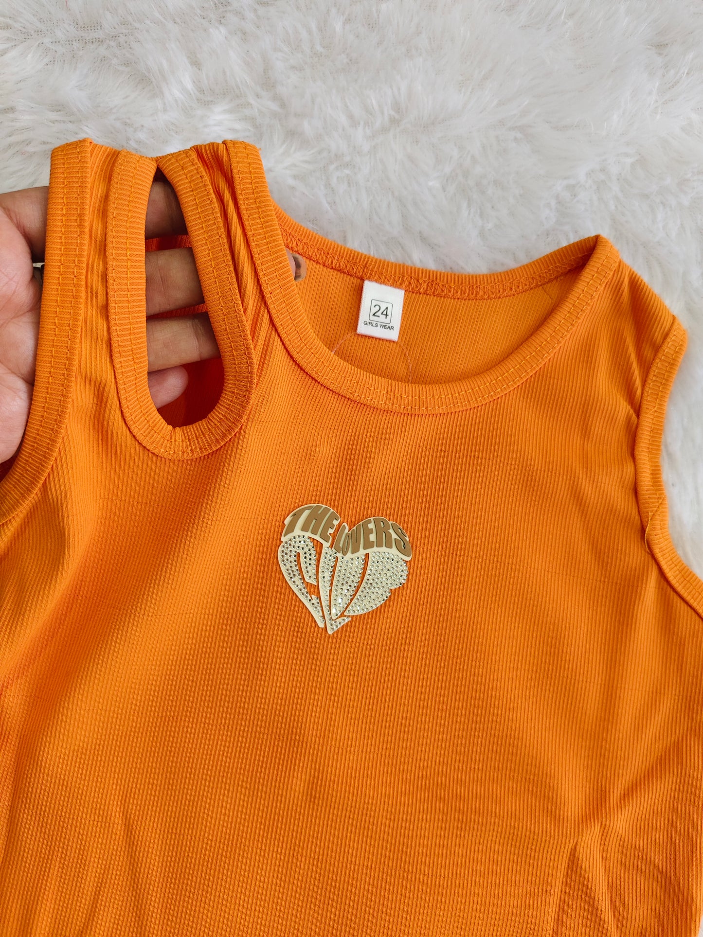Sparkle & Strap Tank top