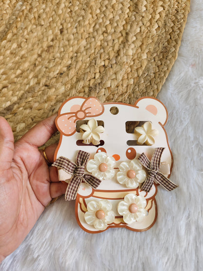 Flower and bow set