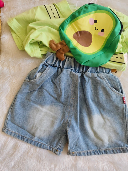 Avocado Adventures Short Set