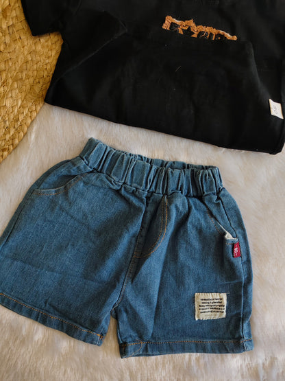 Sassy Daisy Denim Set