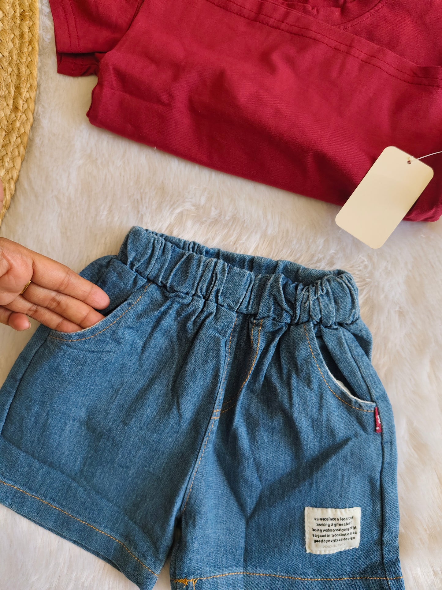 Winking Minnie Denim Set