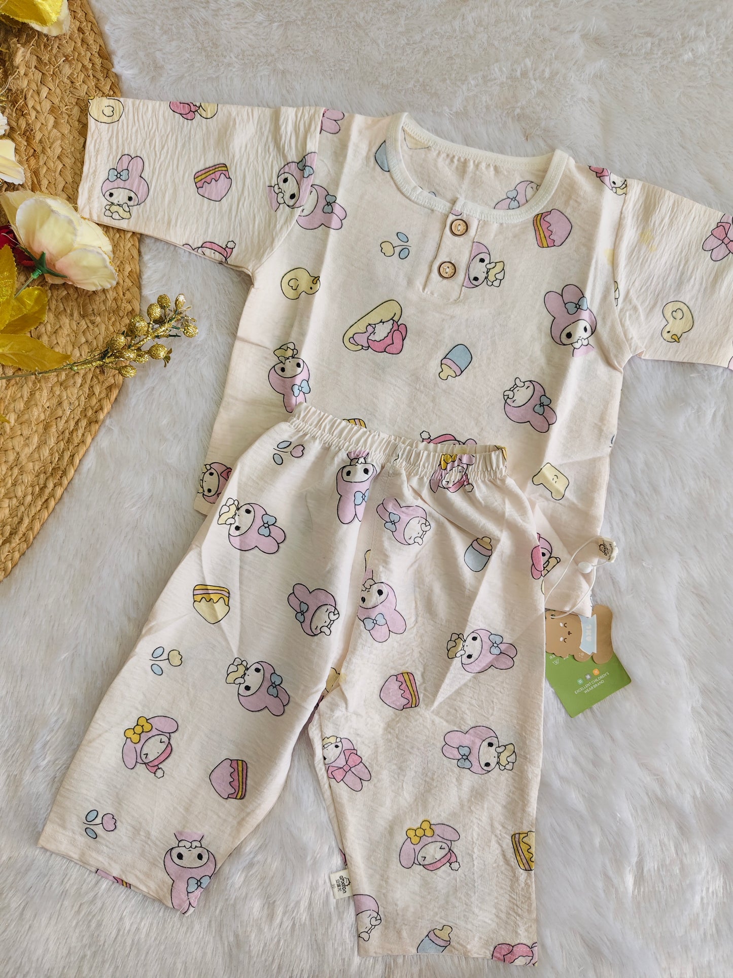 Bunny Pajamas night suit