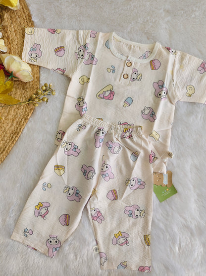 Bunny Pajamas night suit