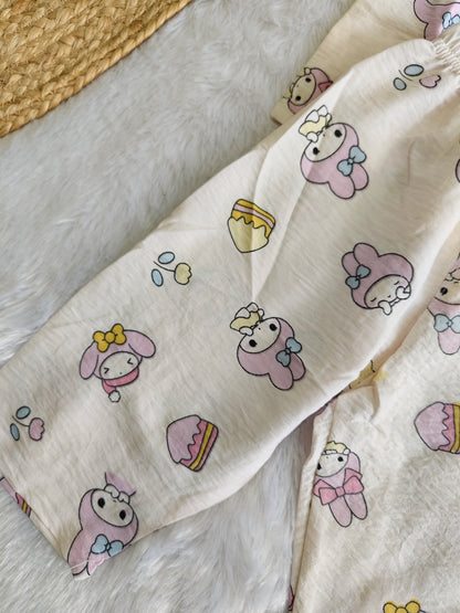 Bunny Pajamas night suit