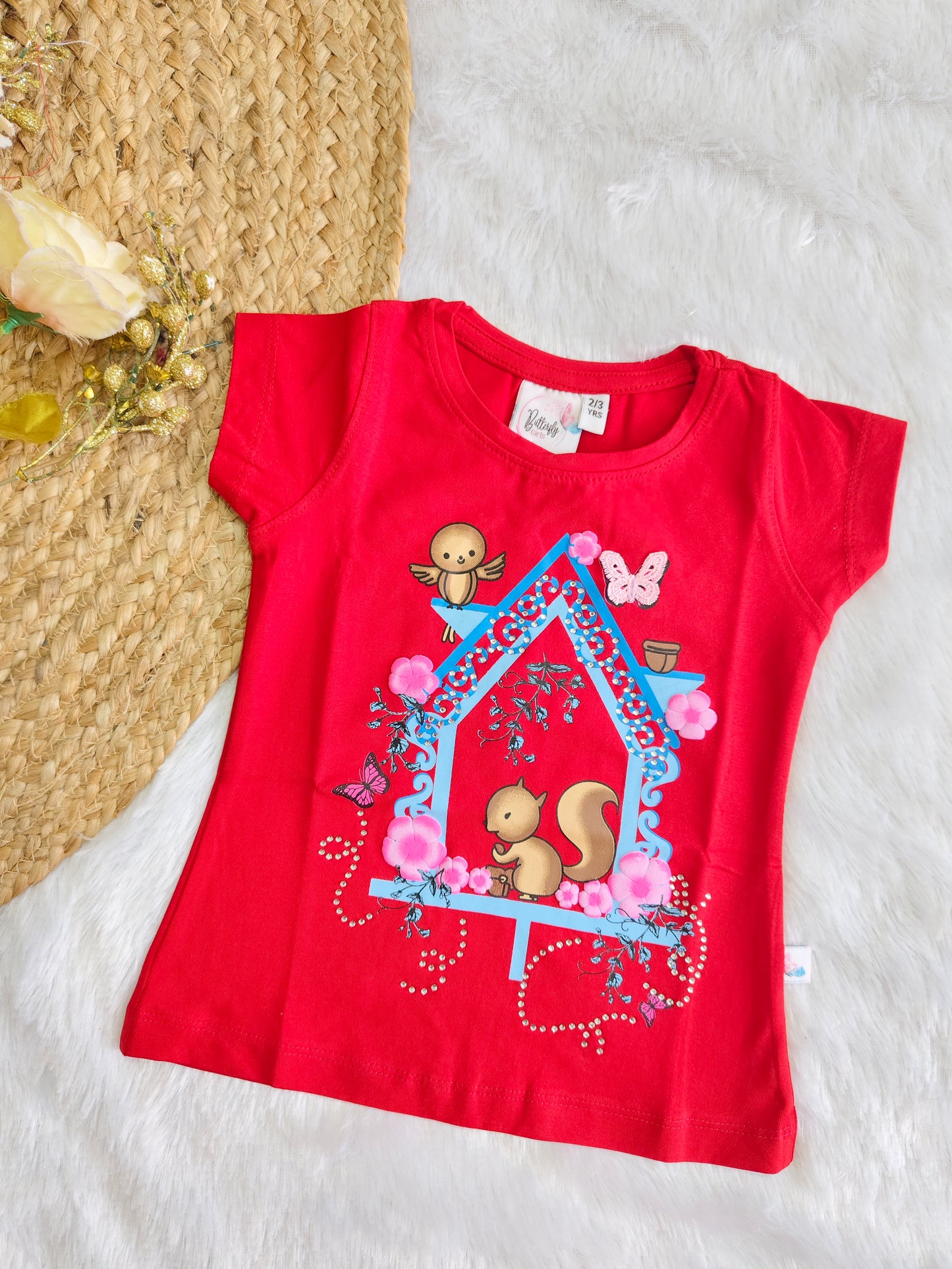 Squirrel’s Cozy Tee
