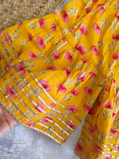 Peachy Sunshine Ethnic set
