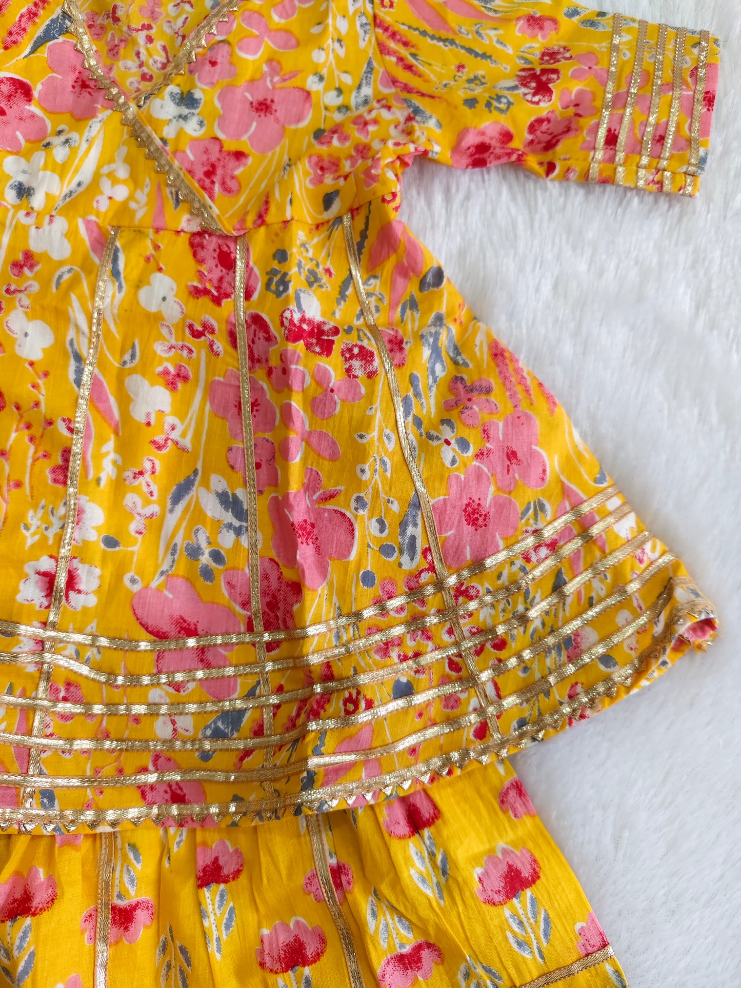 Peachy Sunshine Ethnic set