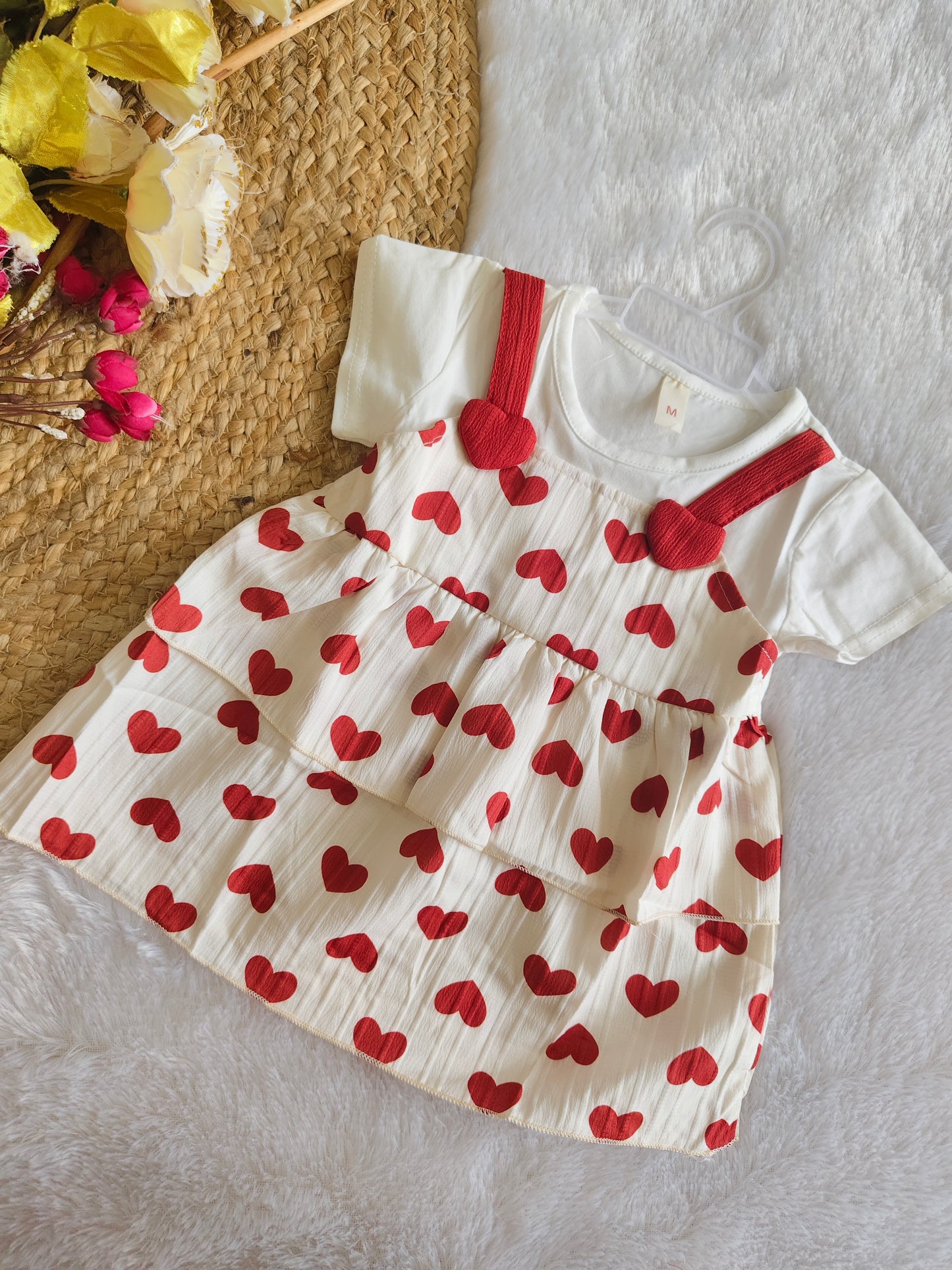 Heart cute frock