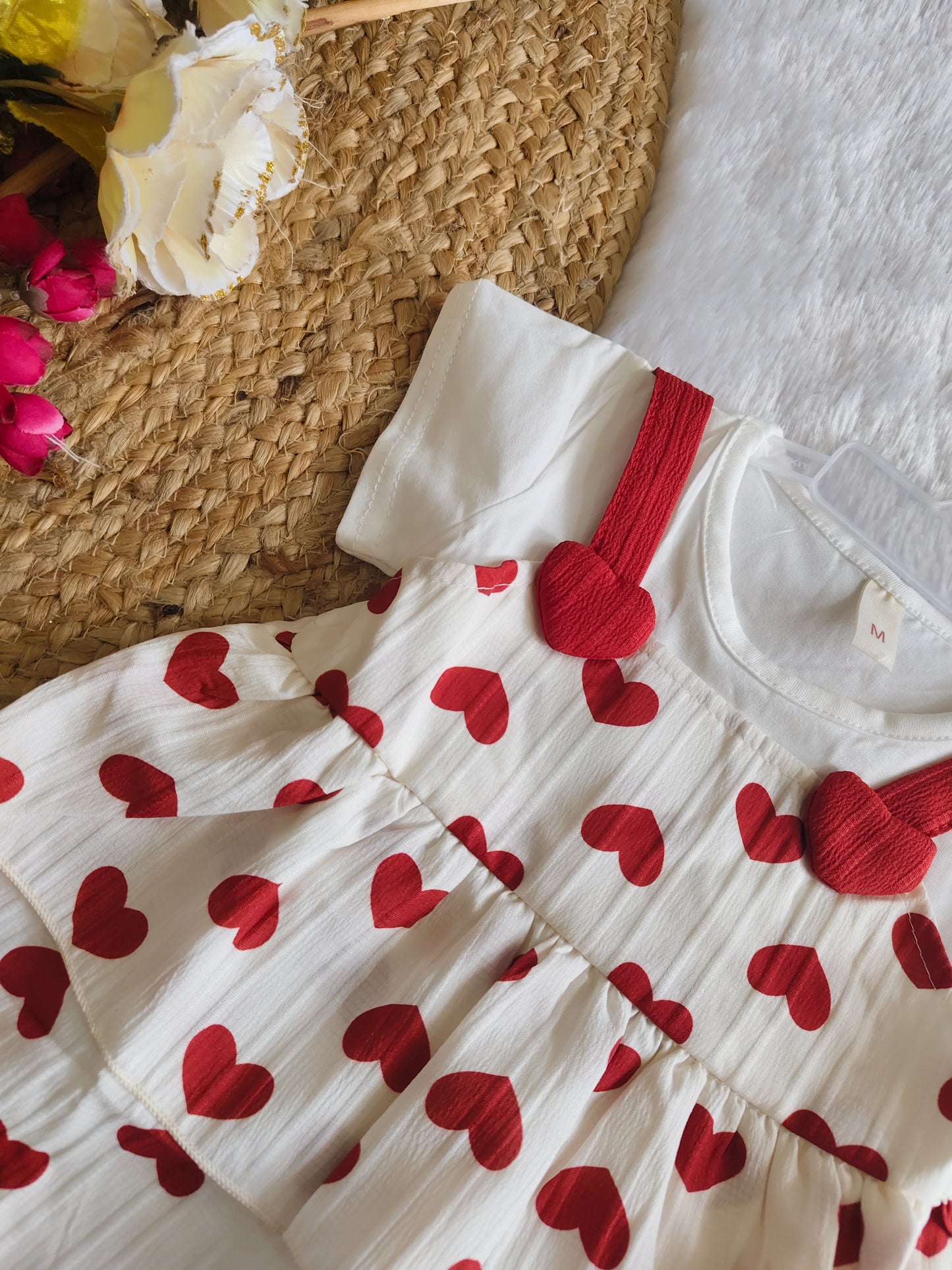 Heart cute frock