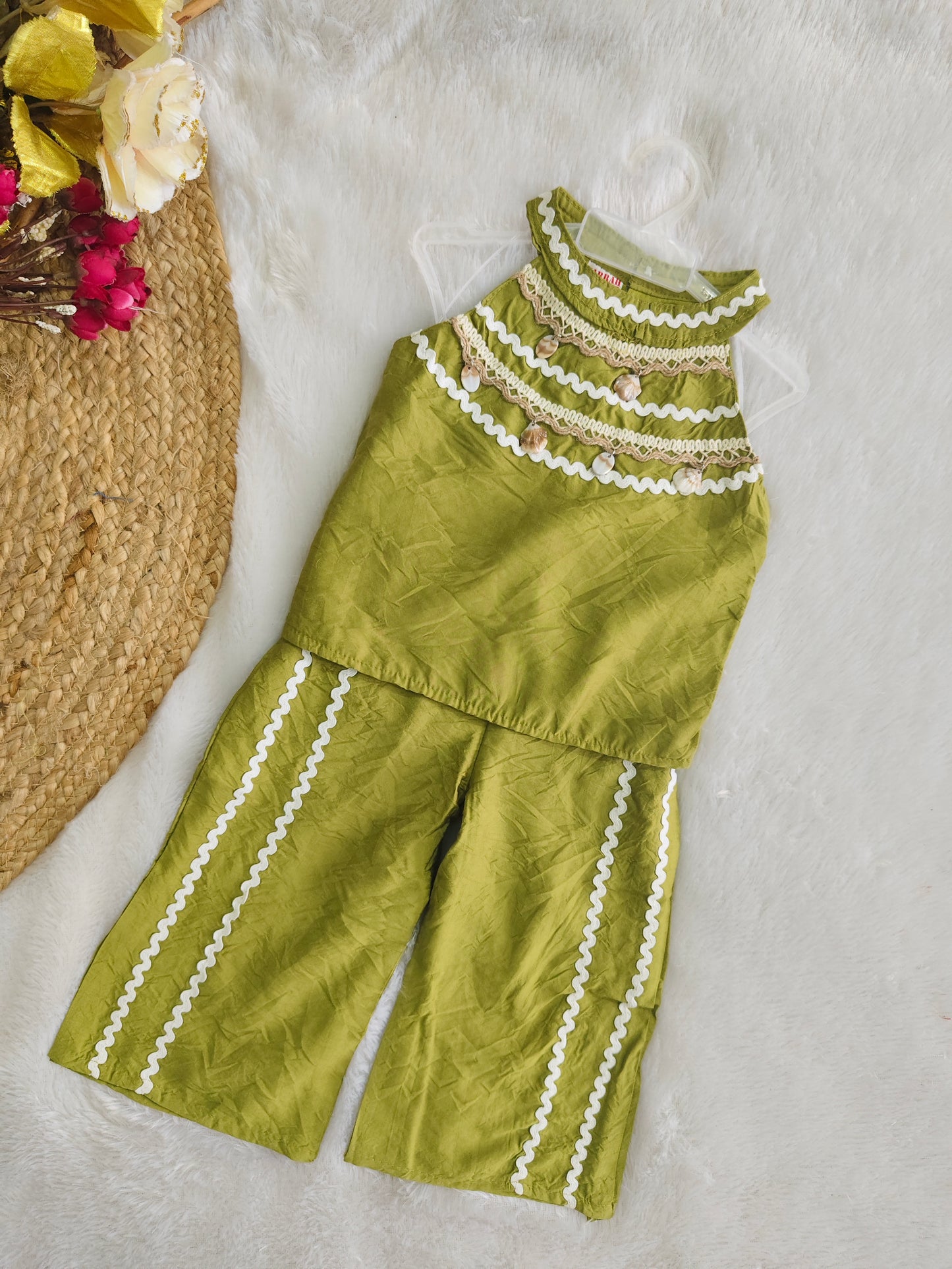 Tangerine Tassel Co-ord