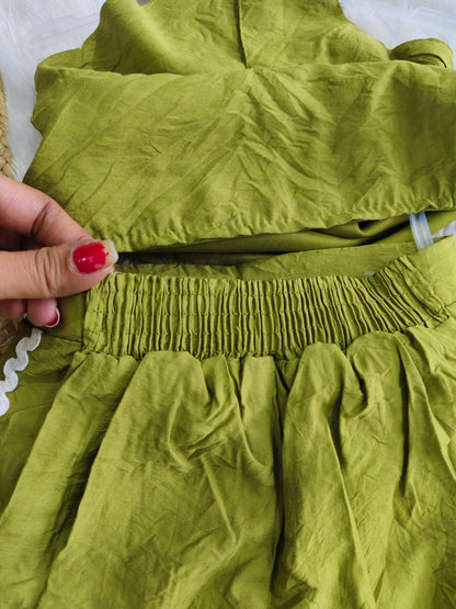 Tangerine Tassel Co-ord