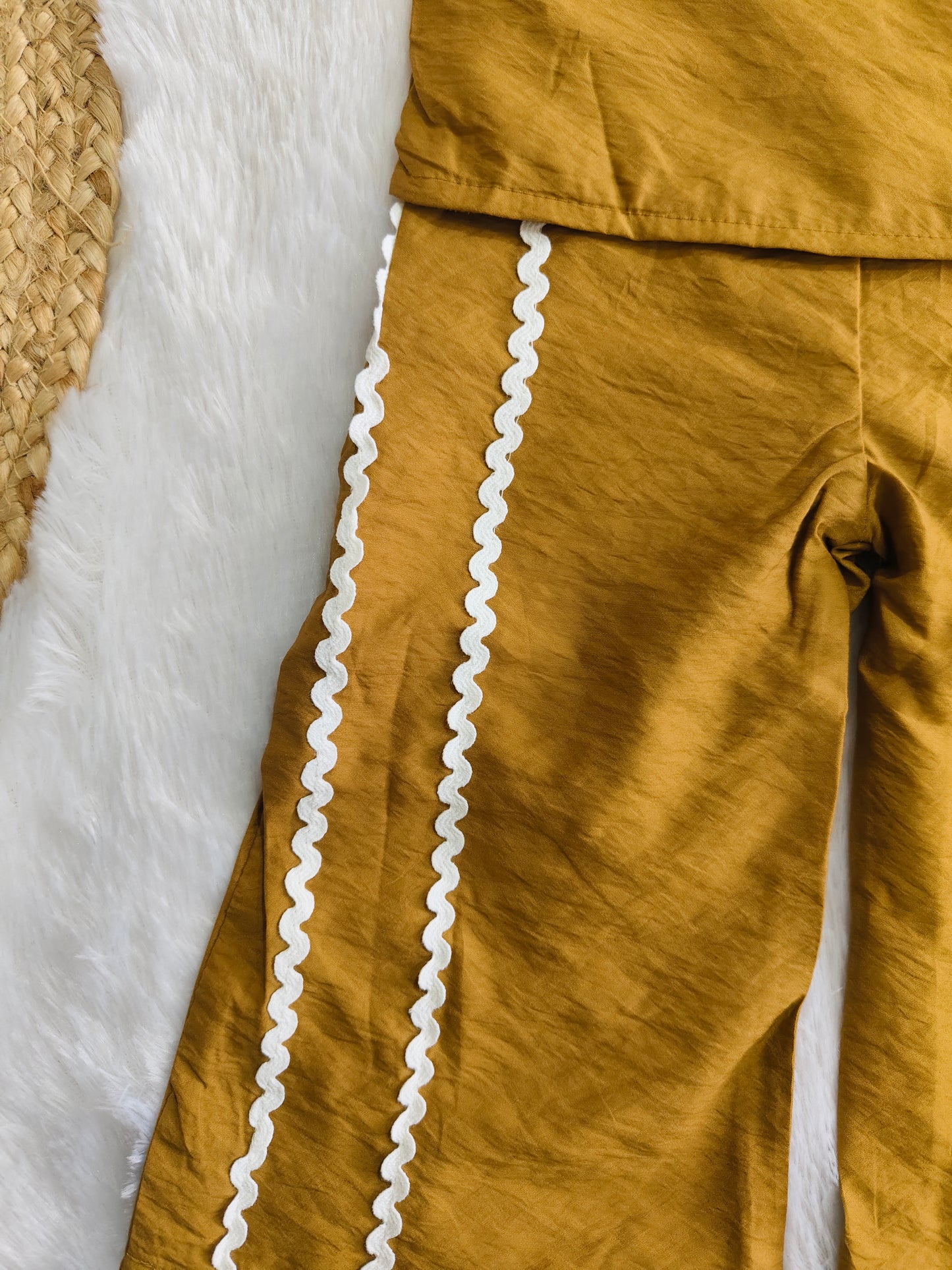 Tangerine Tassel Co-ord